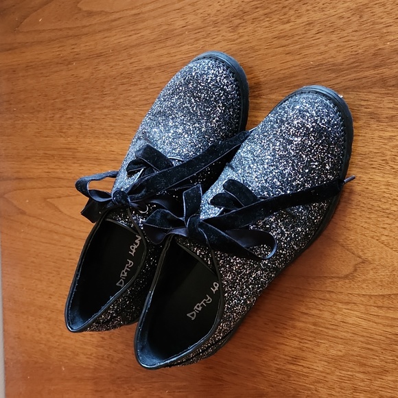Womens Sparkly Oxfords - Picture 2 of 4